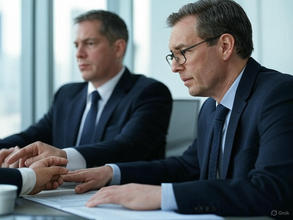 Business sale transaction being initiated