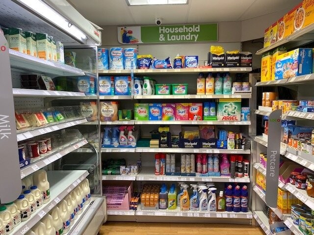 Sold convenience store in London with a storefront view